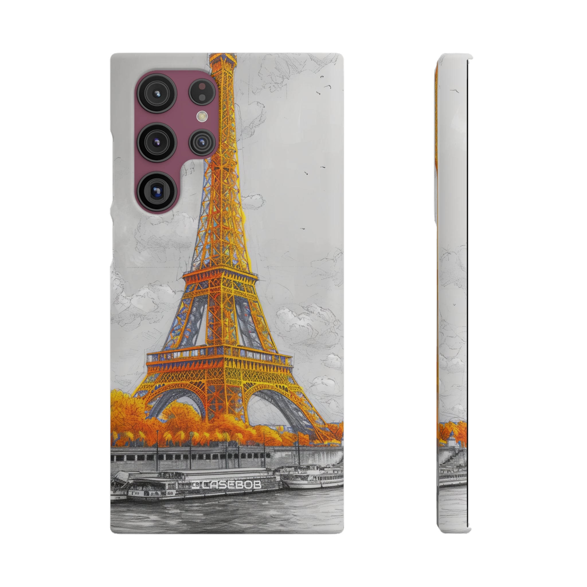 Autumnal Parisian Glow | Slim Phone Case for Samsung