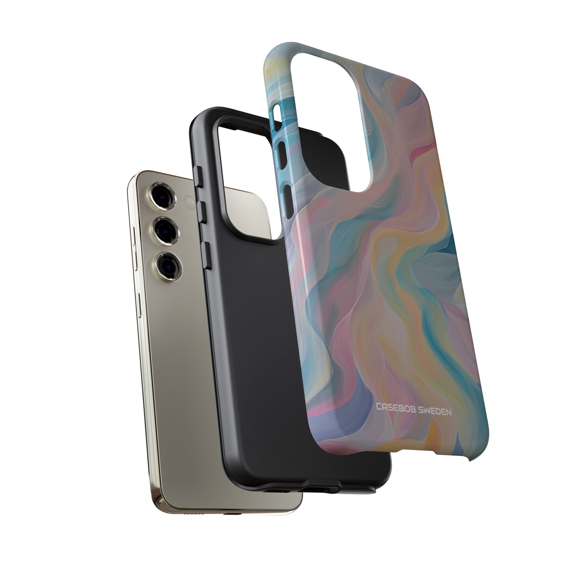 Dreamy Pastel Swirls - Tough Samsung S23 Phone Case