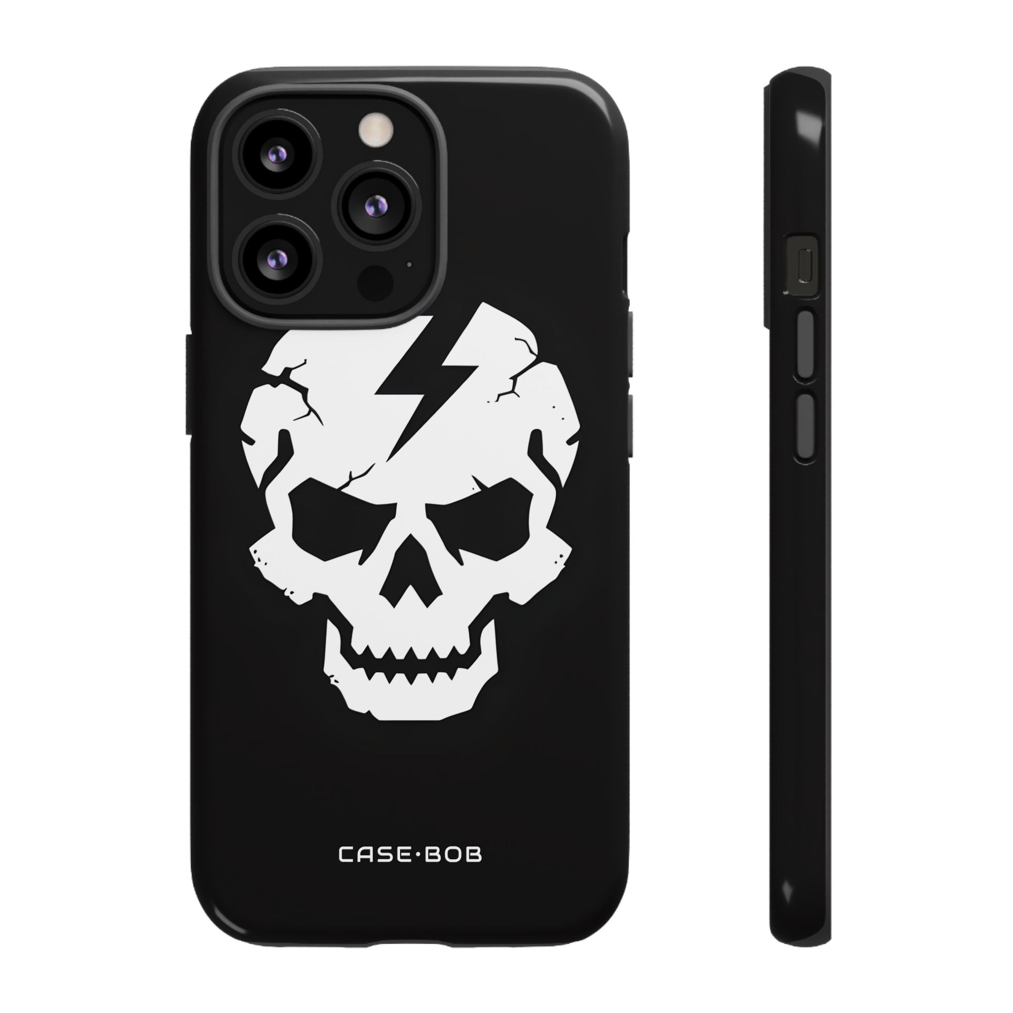 Lightning Skull iPhone 13 Pro Case - Tough