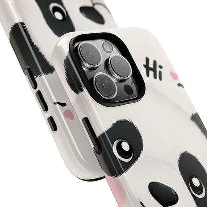Entzückendes Panda-verspieltes Hi-Text-Telefon iPhone 16 - Robust