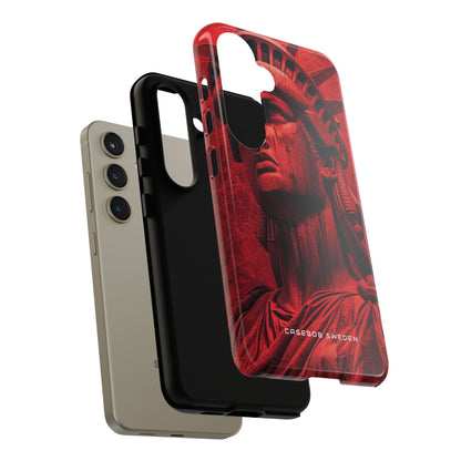 Zen Red Liberty Vision Samsung S24 - Tough Phone Case