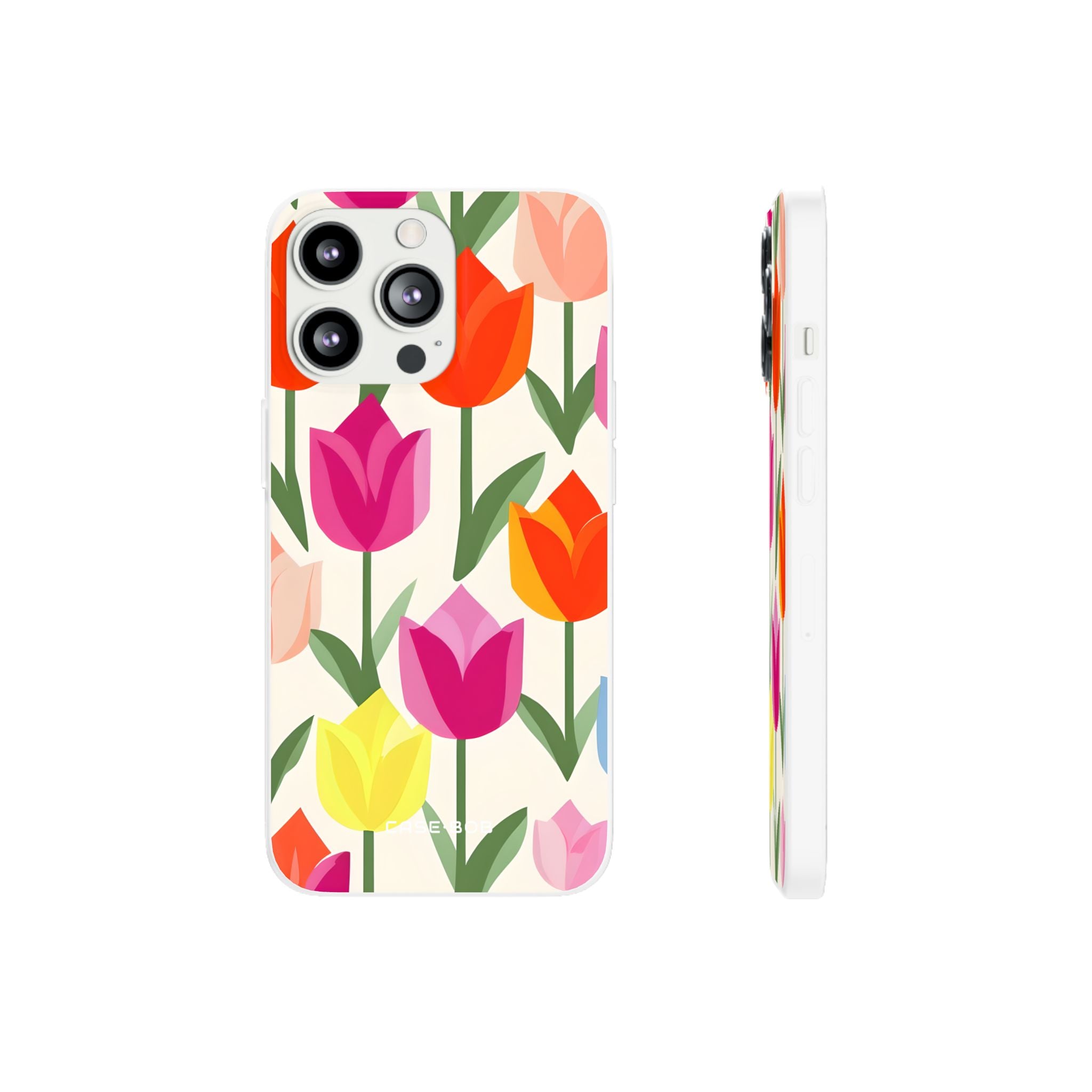 Tulip Harmony Green iPhone 13 Pro - Soft Case