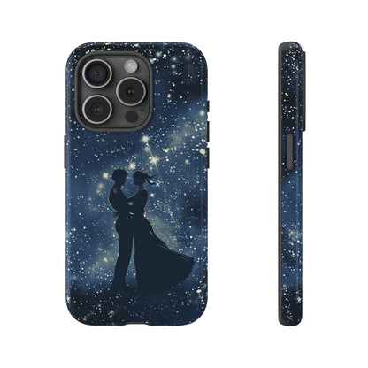 Starry Night Embrace - Protective Phone Case