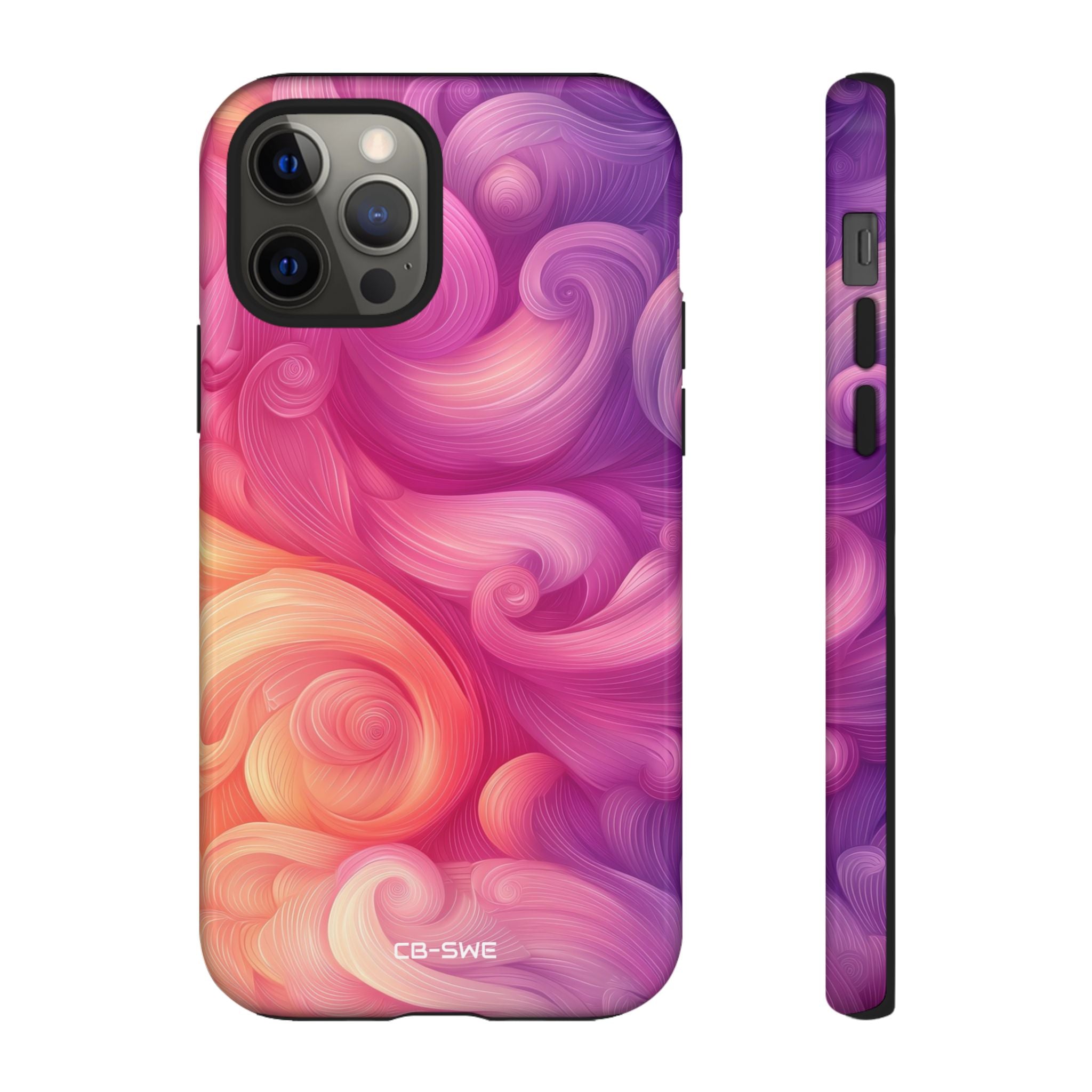 Swirls Embrace Light - iPhone Case
