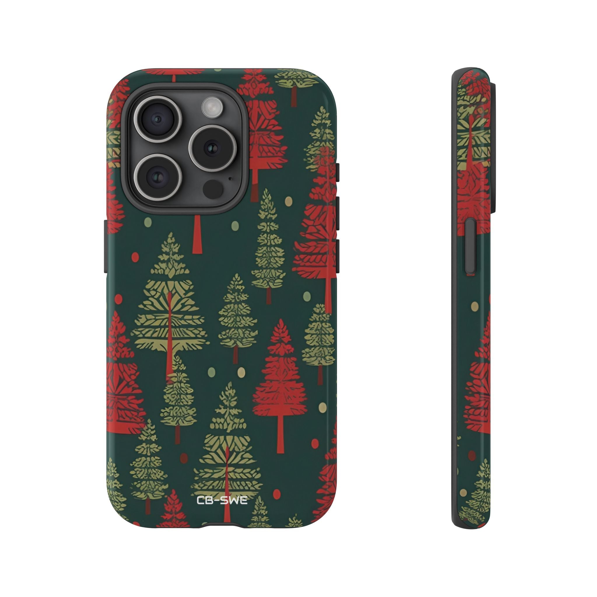 Trees Dance Playfully - iPhone Case