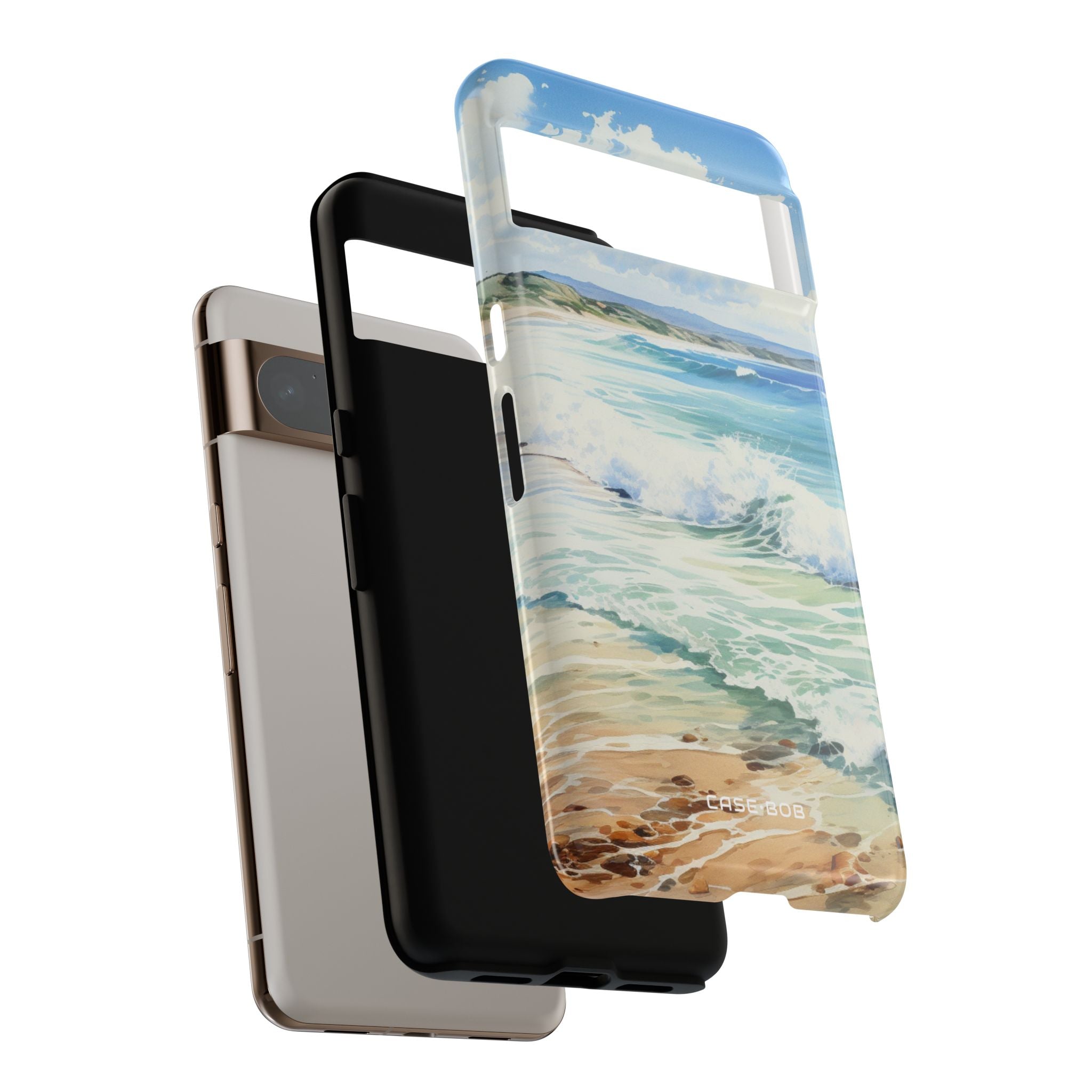 Foamy Wave Breeze Google Pixel 8 Pro Case - Tough