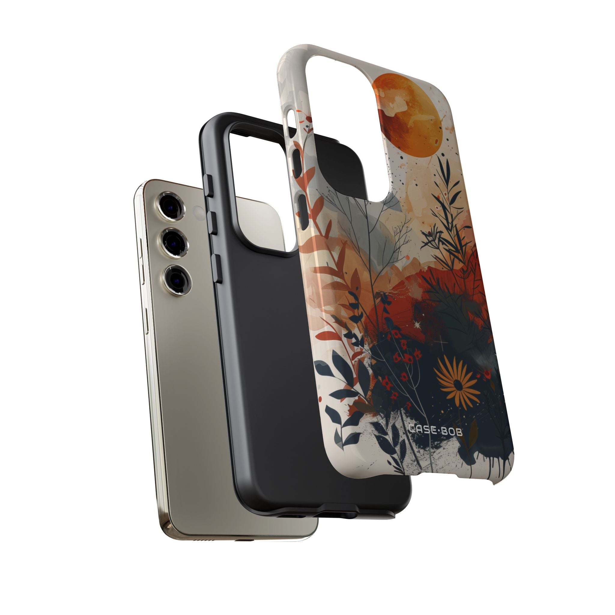 Orange Solstice Samsung S23 Case - Tough