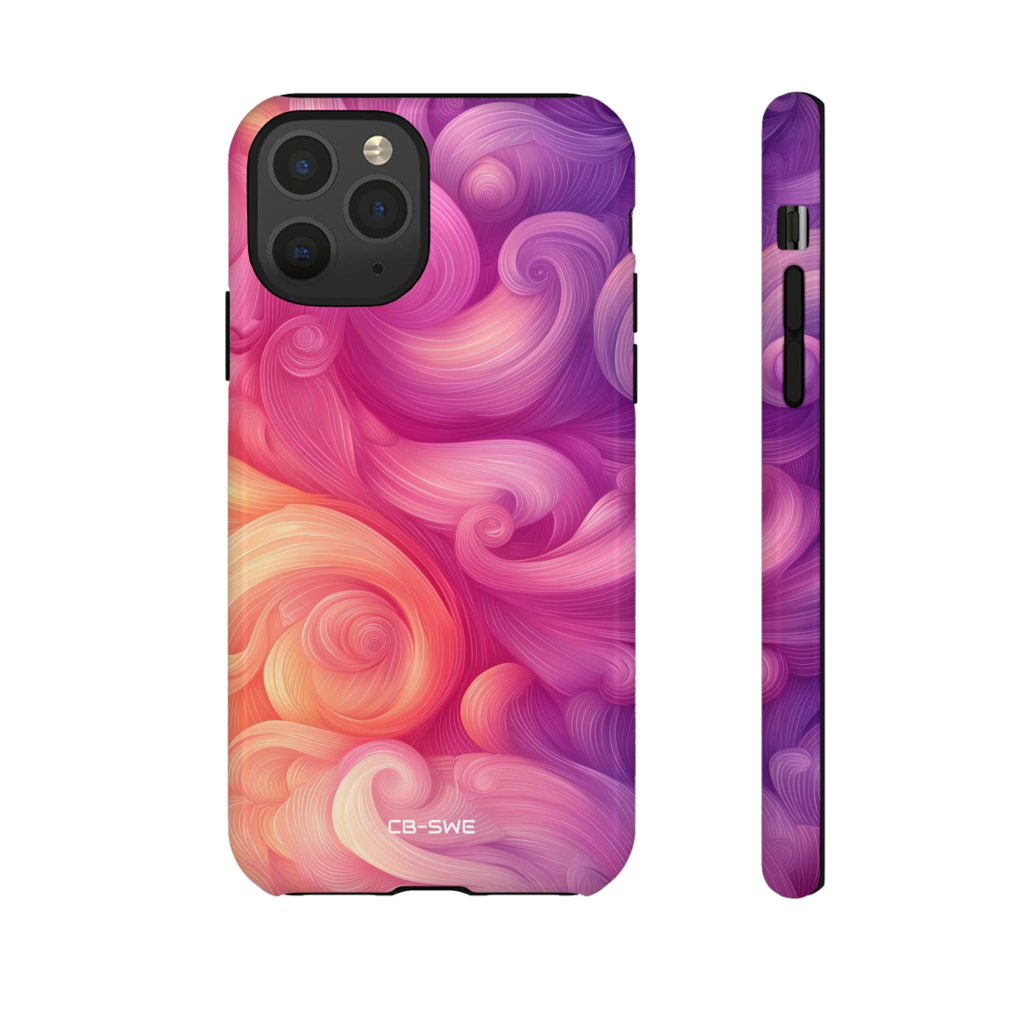 Swirls Embrace Light - iPhone Case