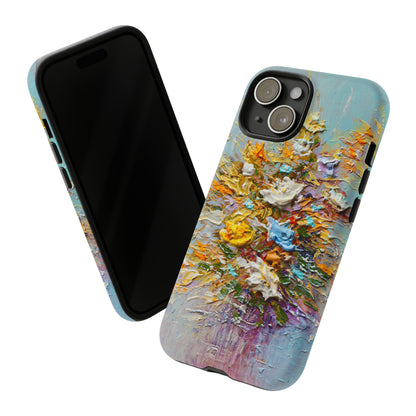 Oil painting - Bouquet of Flowers - Protective Phone Case