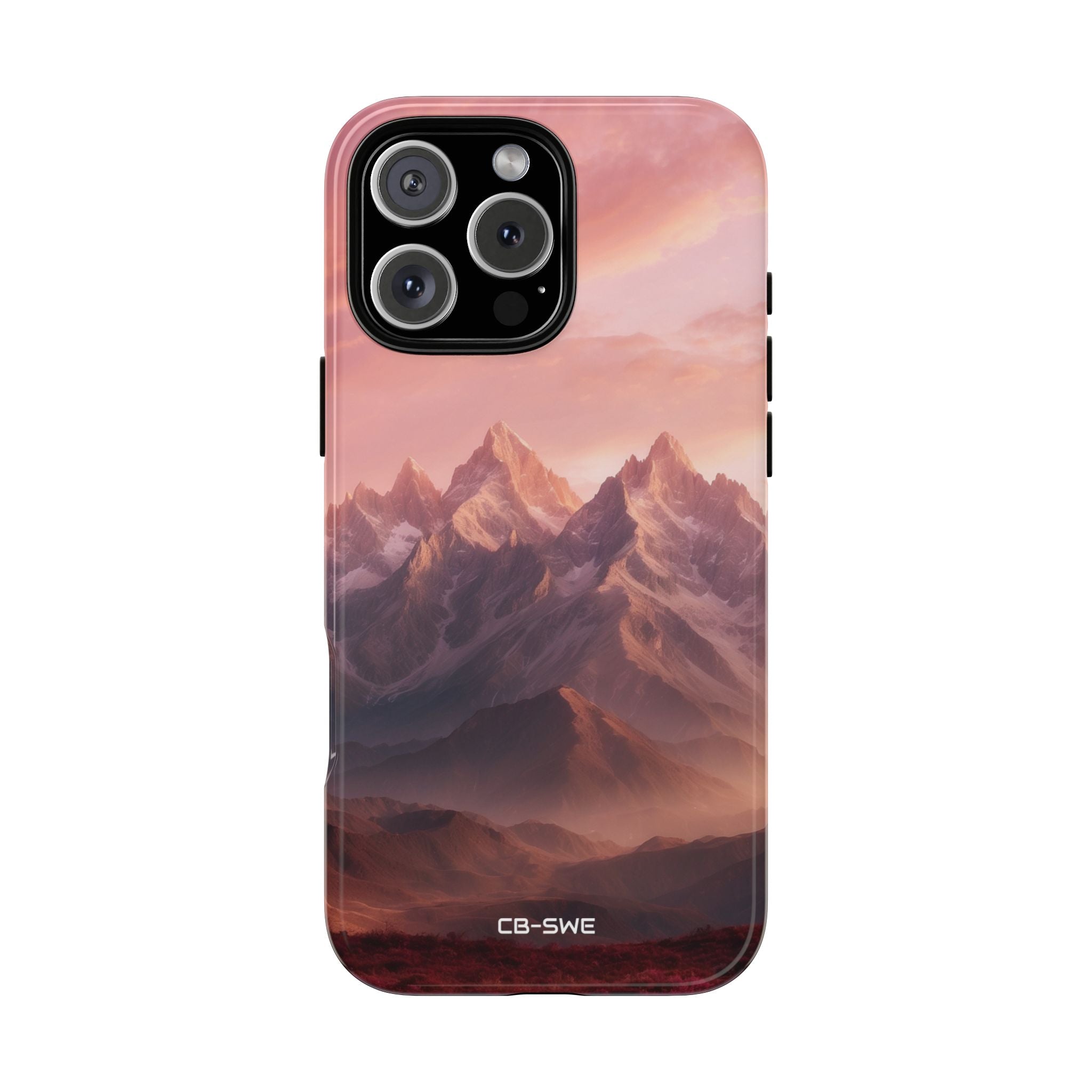 Vibrant Peaks Emerge - iPhone Case