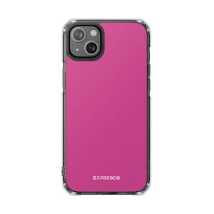 Pink Pantone | Handyhülle für iPhone (Clear Impact Case – magnetisch) 