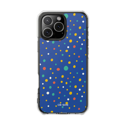 Colorful Dots Dance iPhone Case - Impact