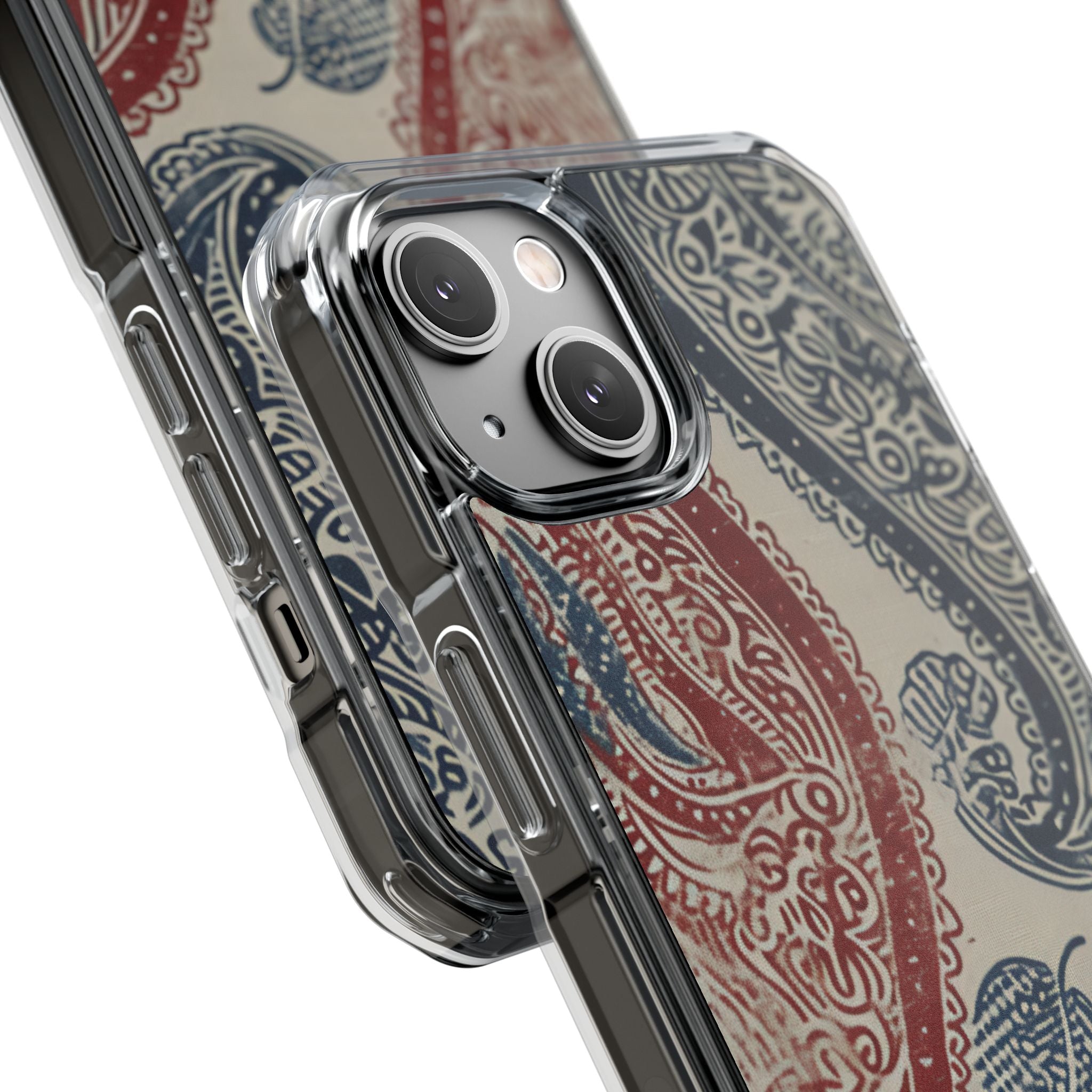 Ornate Paisley Swirl iPhone 14 - Impact Clear+