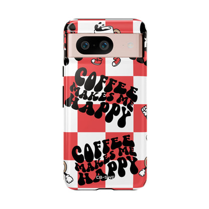 Joyful Coffee Celebration - Google Pixel Case