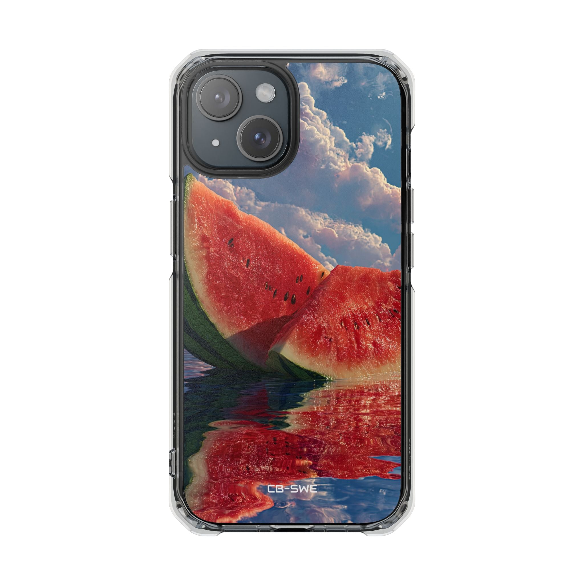 Watermelon Dream Reflection iPhone Case - Impact