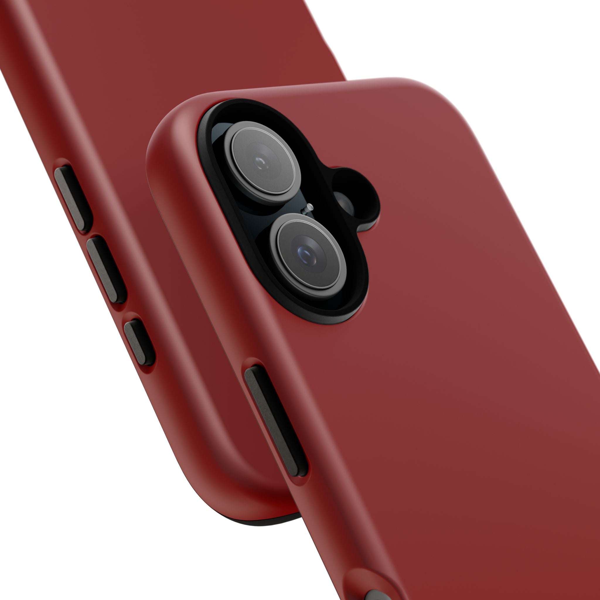 Dark Red iPhone 16 - Tough Phone Case