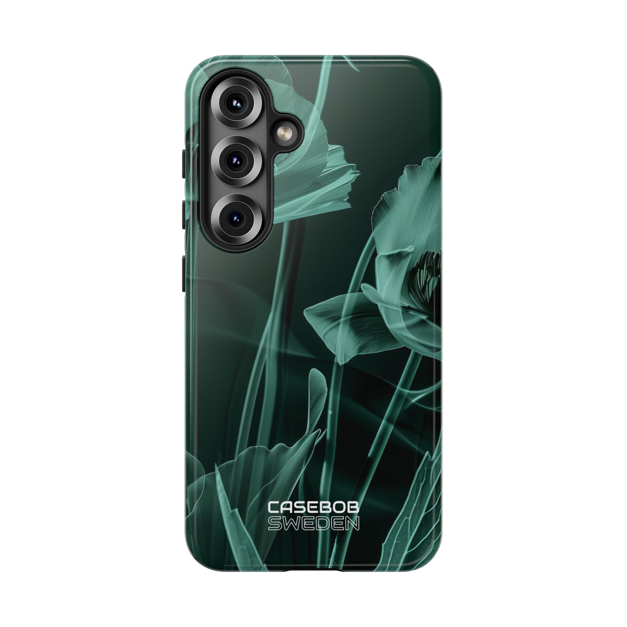 Teal Bloom Radiance Samsung S25 - Tough