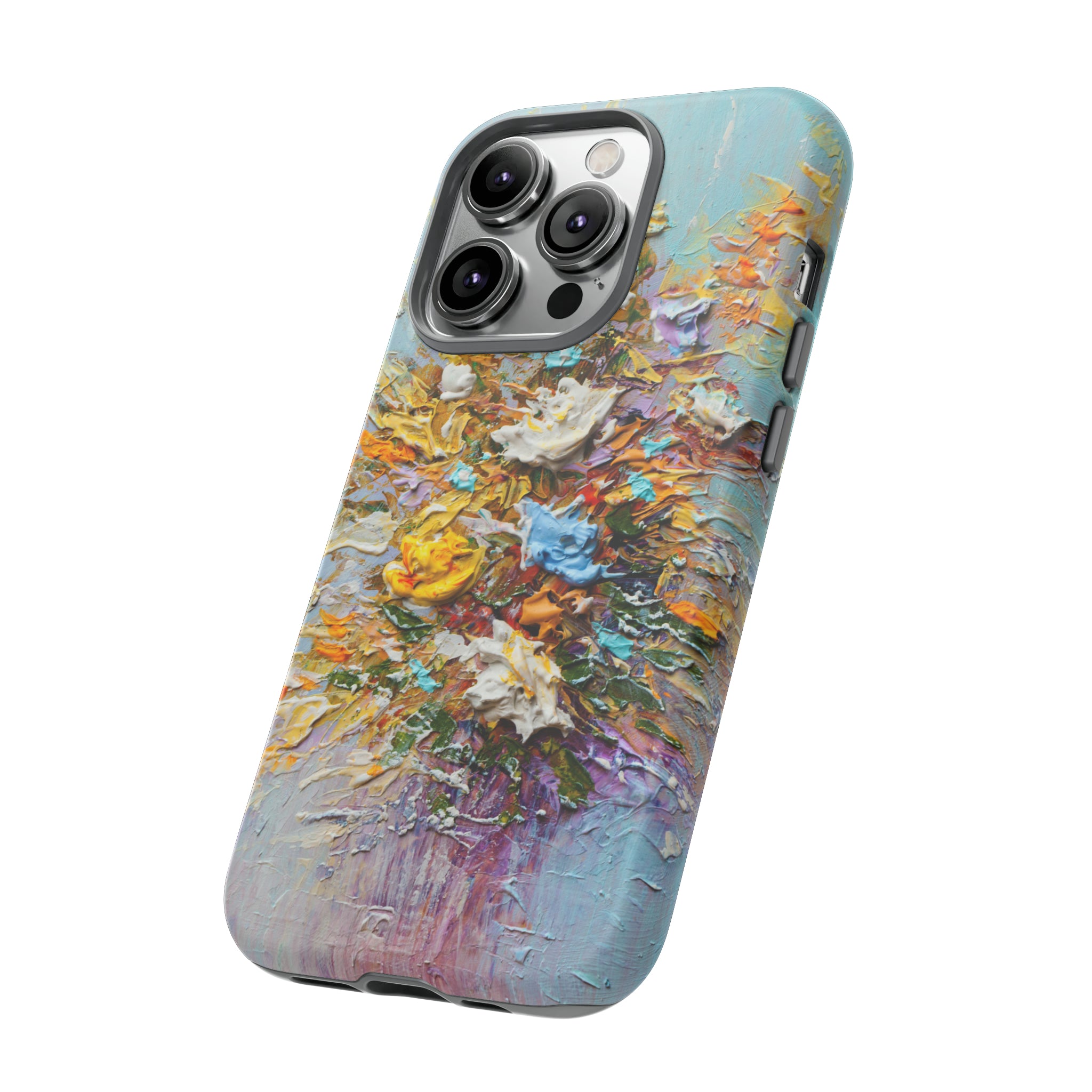 Oil painting - Bouquet of Flowers - Protective Phone Case