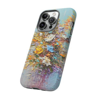 Oil painting - Bouquet of Flowers - Protective Phone Case