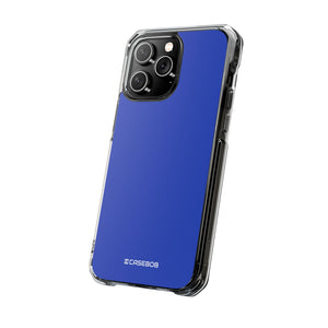 Denim Blue | Phone Case for iPhone (Clear Impact Case - Magnetic)