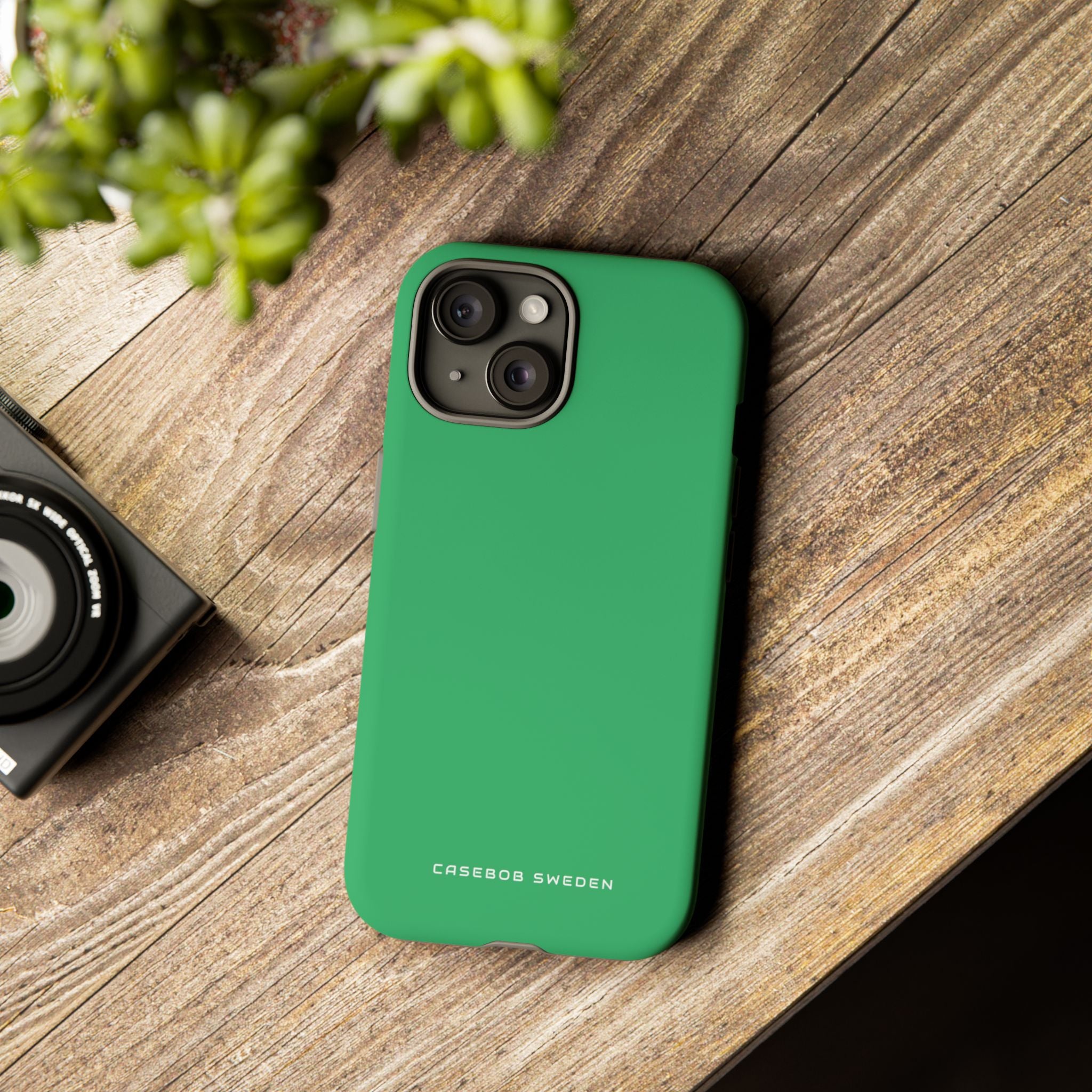 Medium Sea Green iPhone 15 - Tough Phone Case