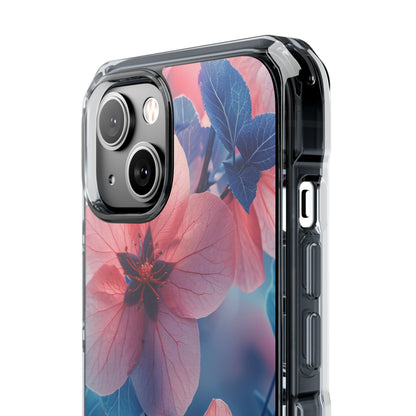 Ethereal Floral Harmony iPhone 14 - Clear Impact Phone Case