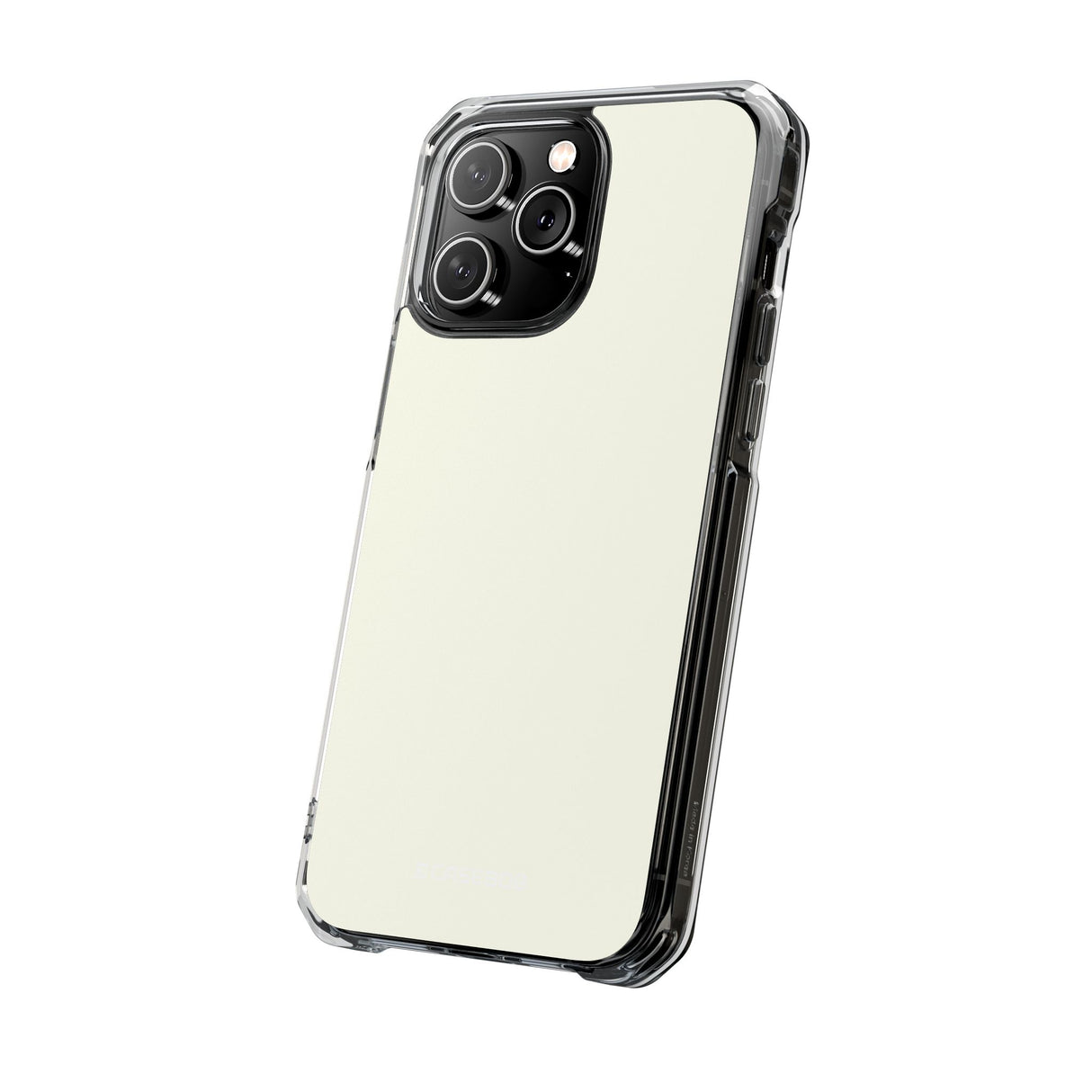 Ivory Color | Phone Case for iPhone (Clear Impact Case - Magnetic)