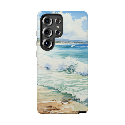 Serene Coastal Watercolors - Samsung Case