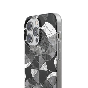 Geometric Elegance | Flexible Phone Case for iPhone