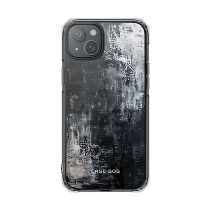 Textured Blackscape iPhone 15 Plus Case - Impact