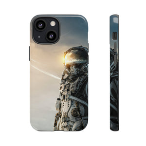 Astronaut on unexplored planet - Protective Phone Case