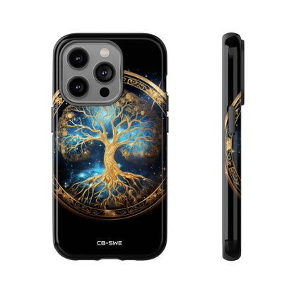 Cosmic Tree Radiance - iPhone Case