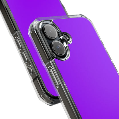 Vivid Violet - Clear Impact iPhone 16 Phone Case