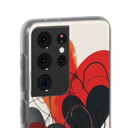 Fiery Hearts | Flexible Phone Case for Samsung Galaxy