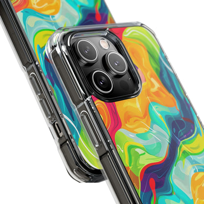 Bold Bright Patterns - Clear Impact Case for iPhone