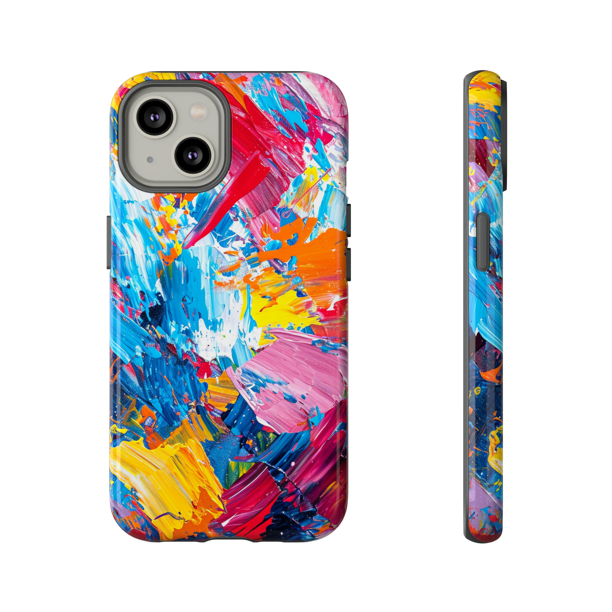 Painterly Spectrum Charm - Protective Phone Case