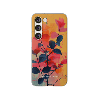 Vivid Floral Harmony Samsung S23 - Flexi Phone Case