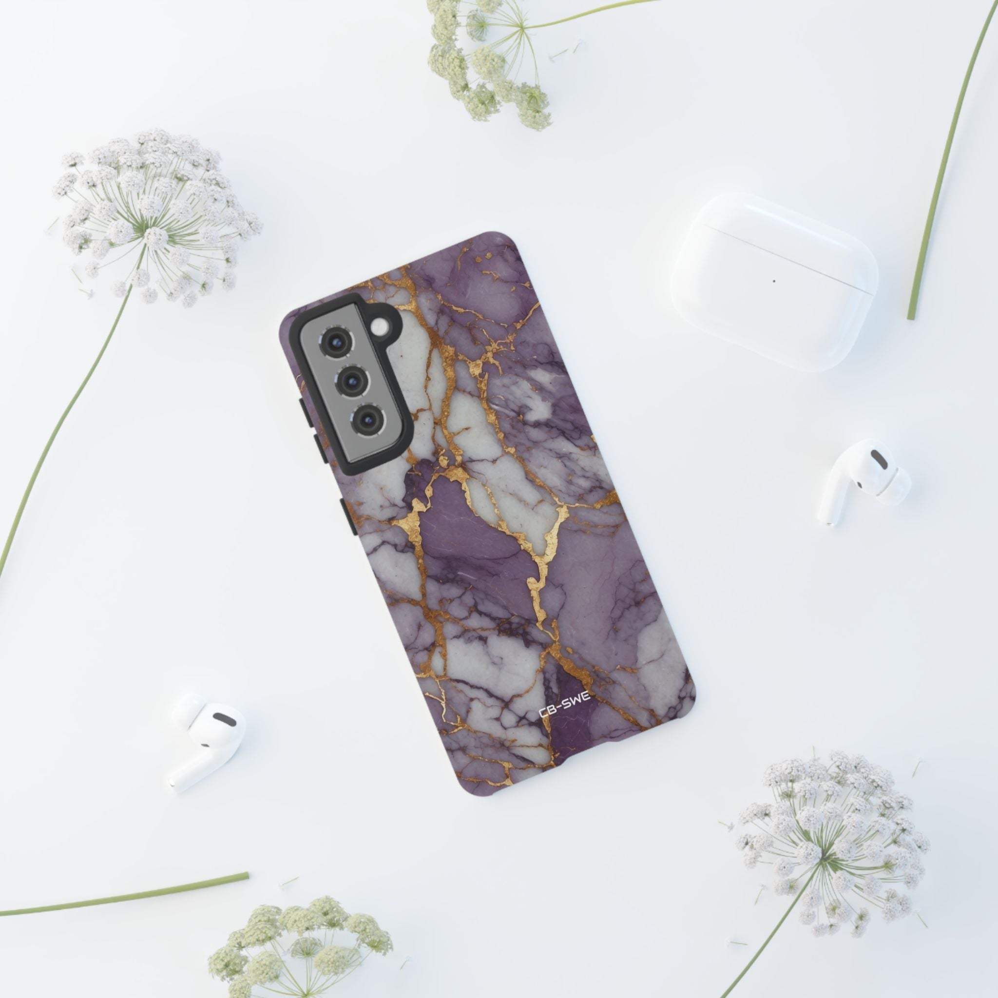 Lavender Veins Flow - Samsung Case
