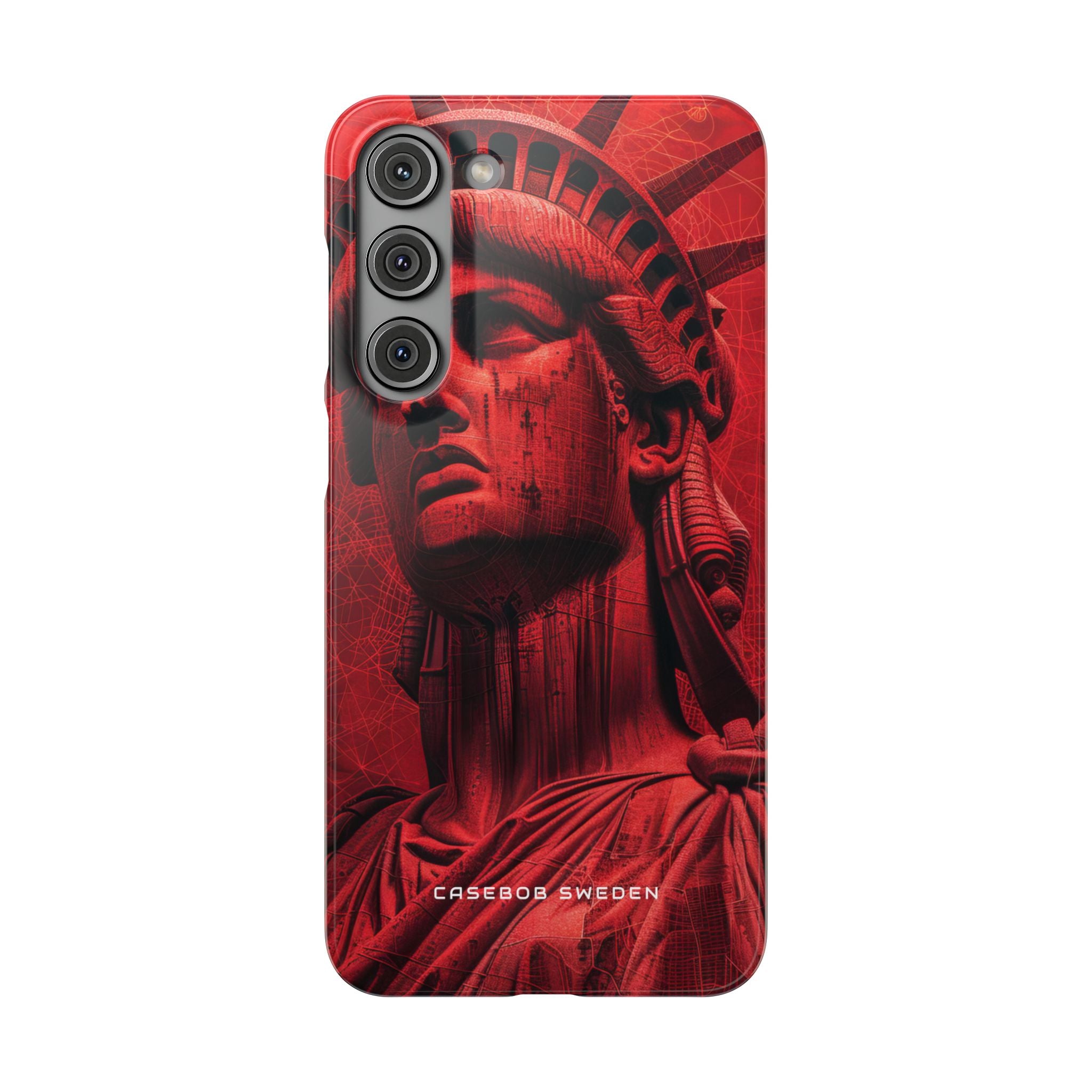 Zen Red Liberty Vision Samsung S23 - Slim Phone Case