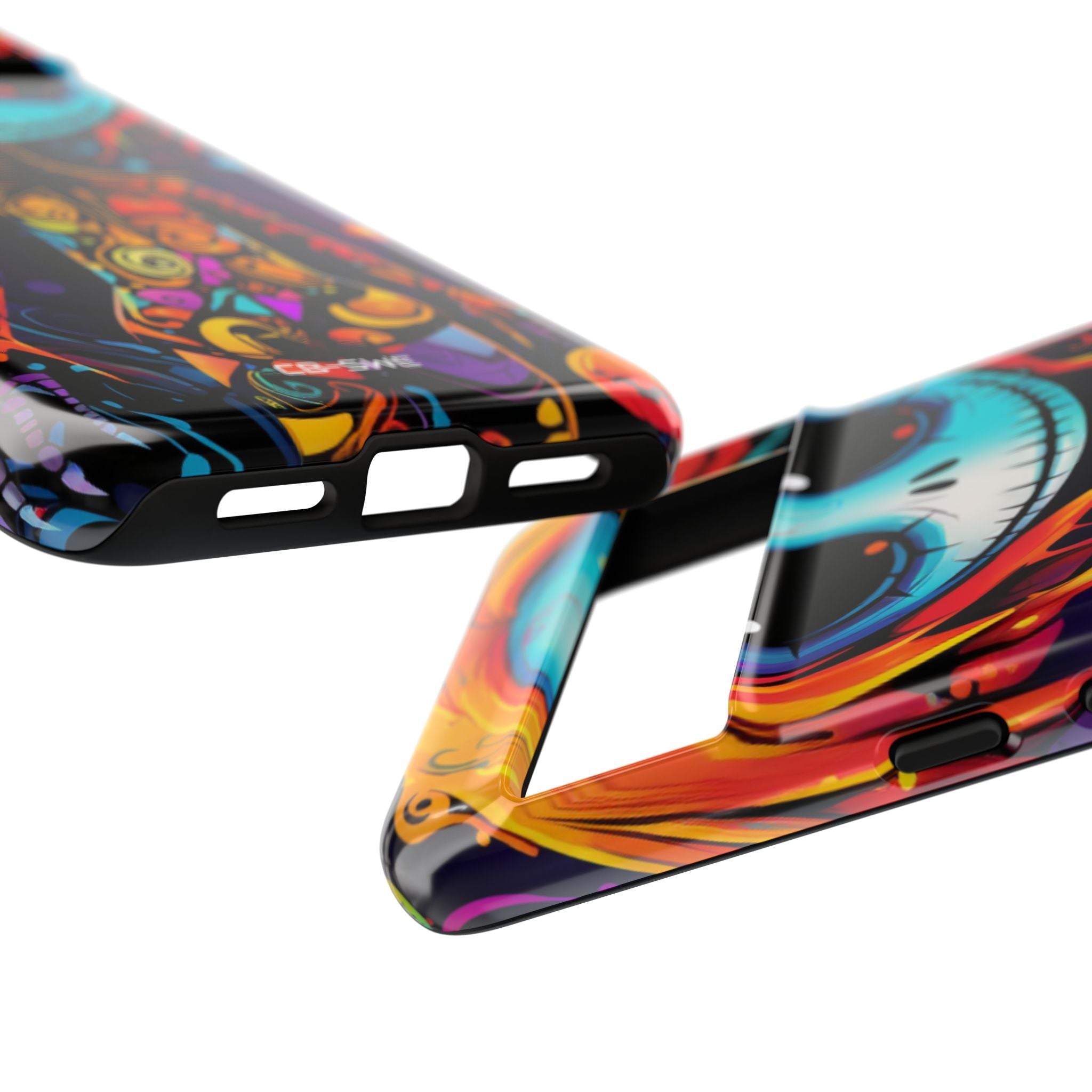 Skeletal Figure Laughs - Google Pixel Case