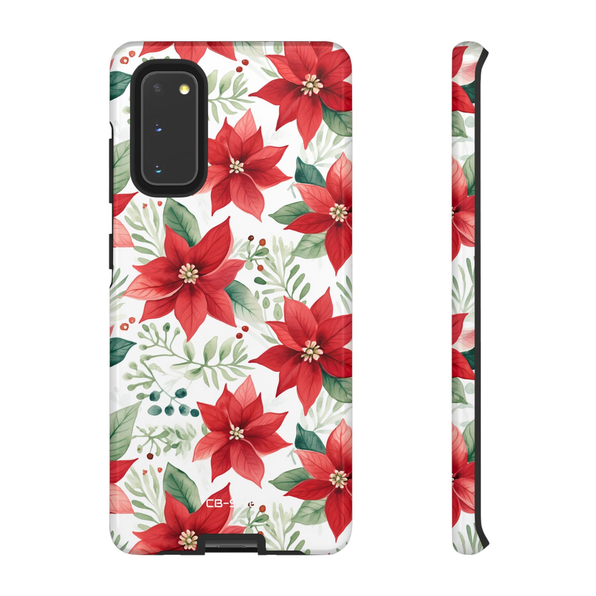 Poinsettias Bloom Bright - Samsung Case