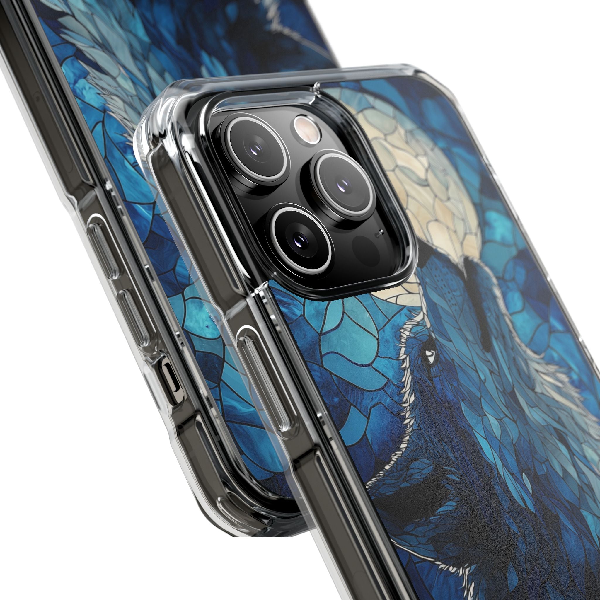 Wolf Howls Moonlight iPhone Case - Impact