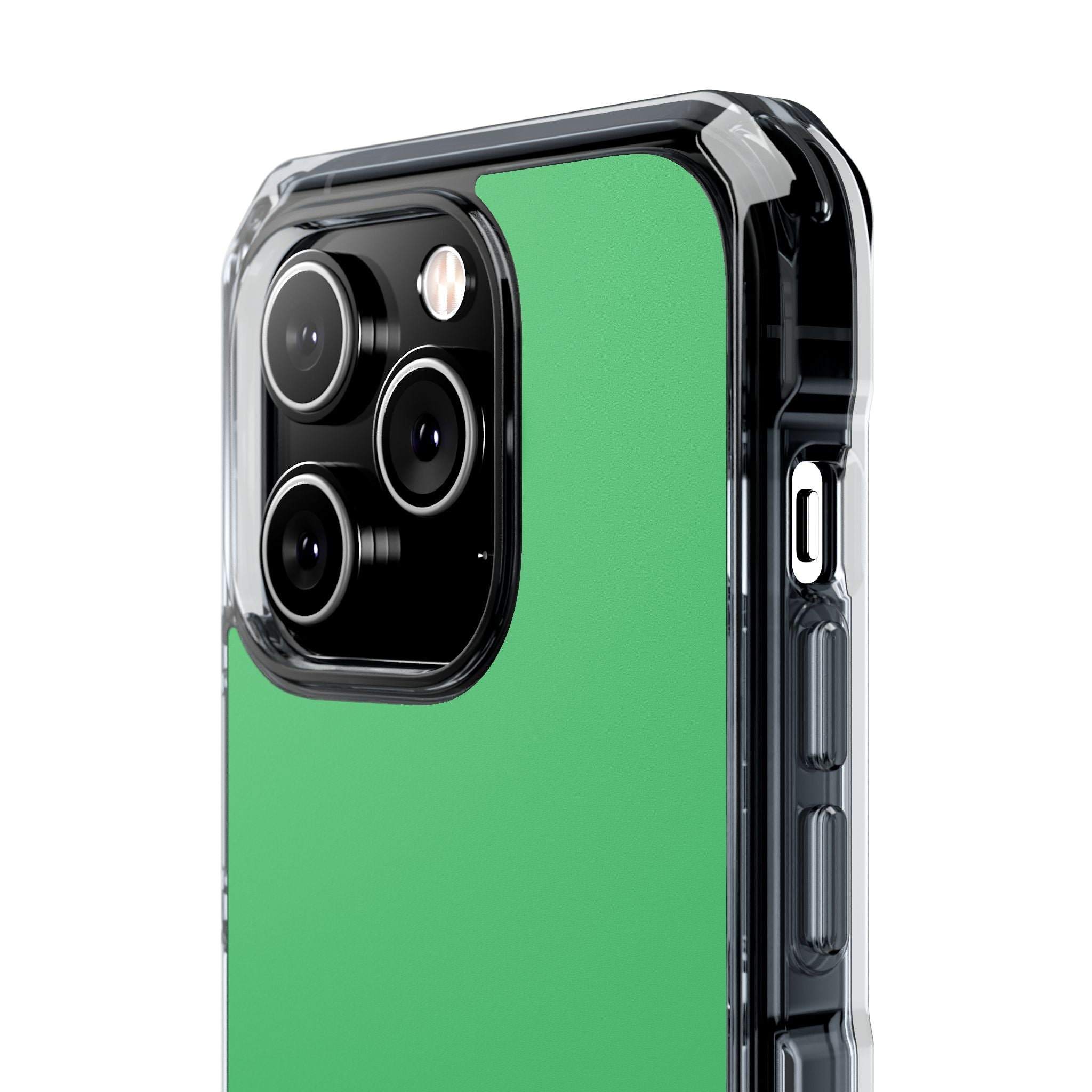 Emerald Green - Clear Impact Case for iPhone