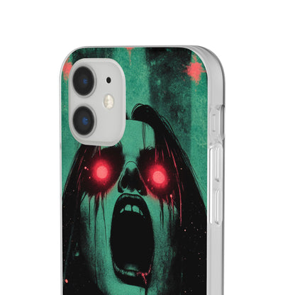 Haunting Glow of Gothic Eyes iPhone 12 - Flexi Phone Case