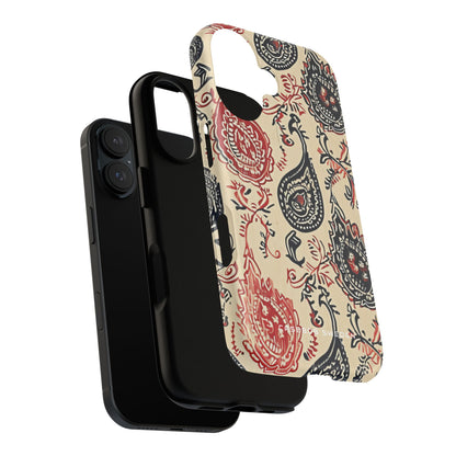 Vintage Paisley Elegance iPhone 16 | Tough+ Phone Case