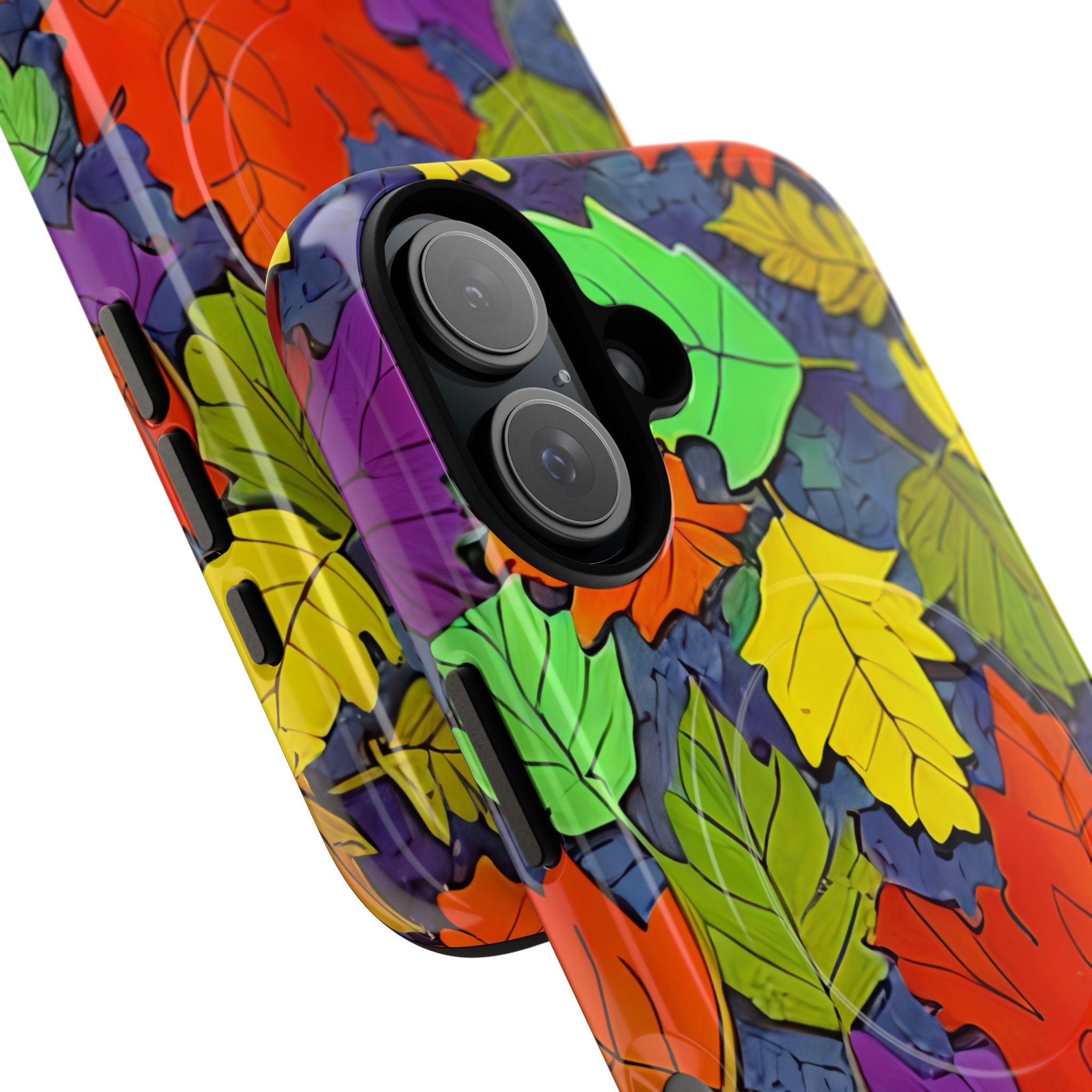 Vivid Leafburst iPhone 16 Case - Tough+