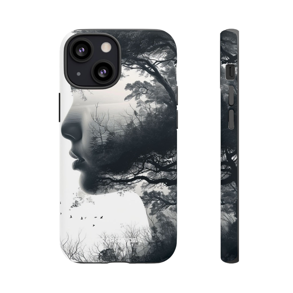 **Nature Silhouette** | Protective Phone Case for iPhone