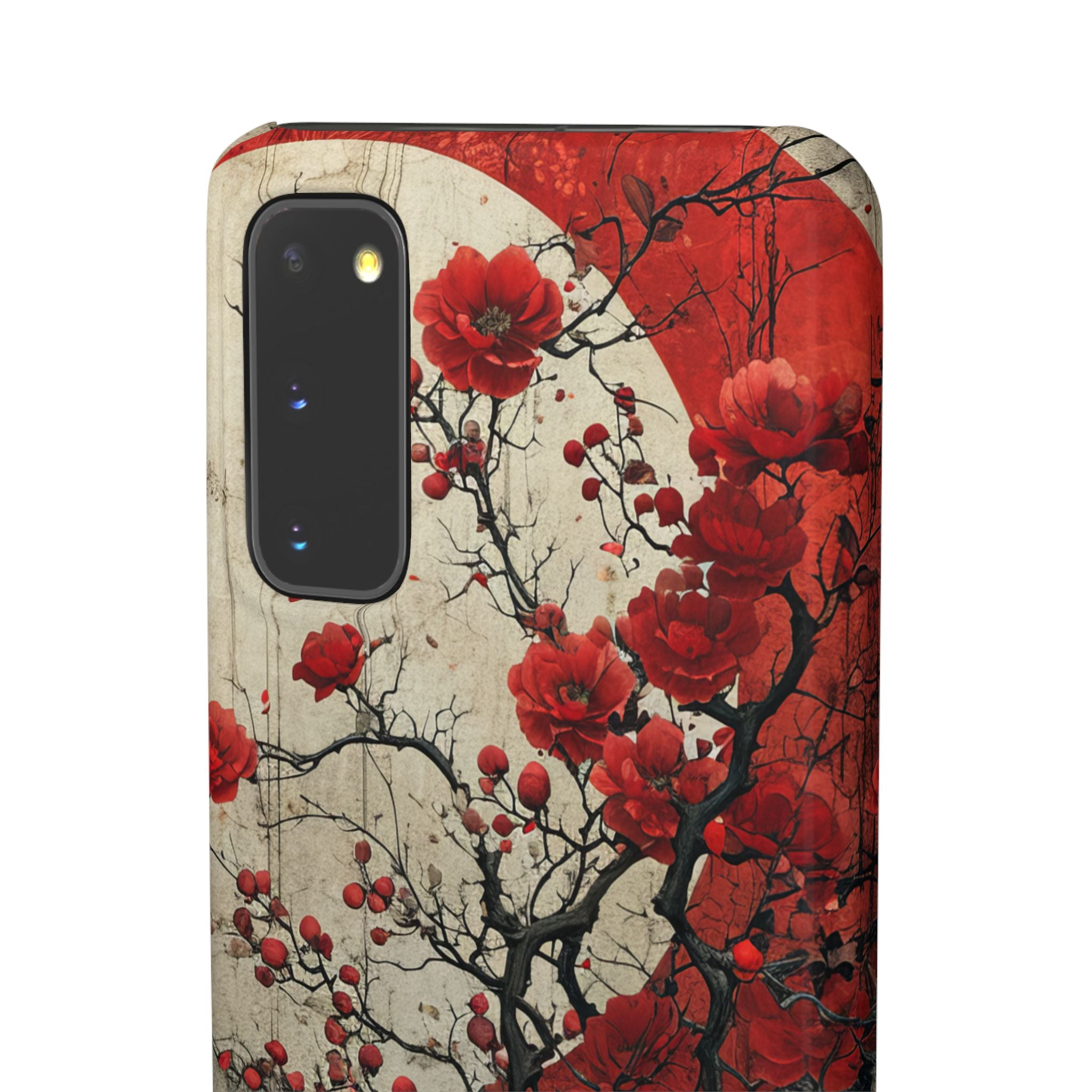 Zen Blossoms in Moonlight Samsung S20 - Slim Phone Case