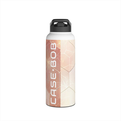 Hexagon Glow - Stainless Steel Water Bottle