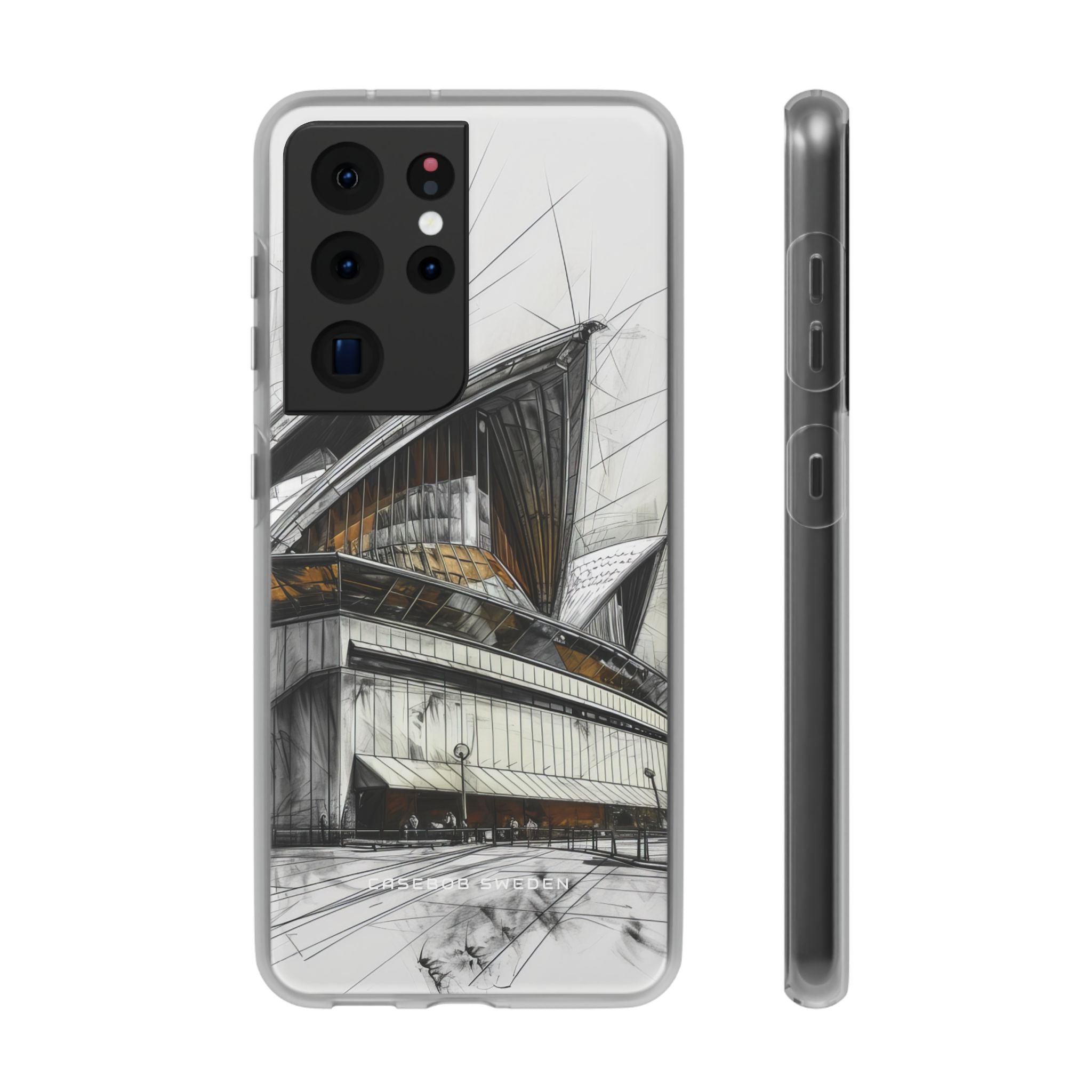 Architectural Curves in Line Formation Samsung S21 - Flexi Phone Case